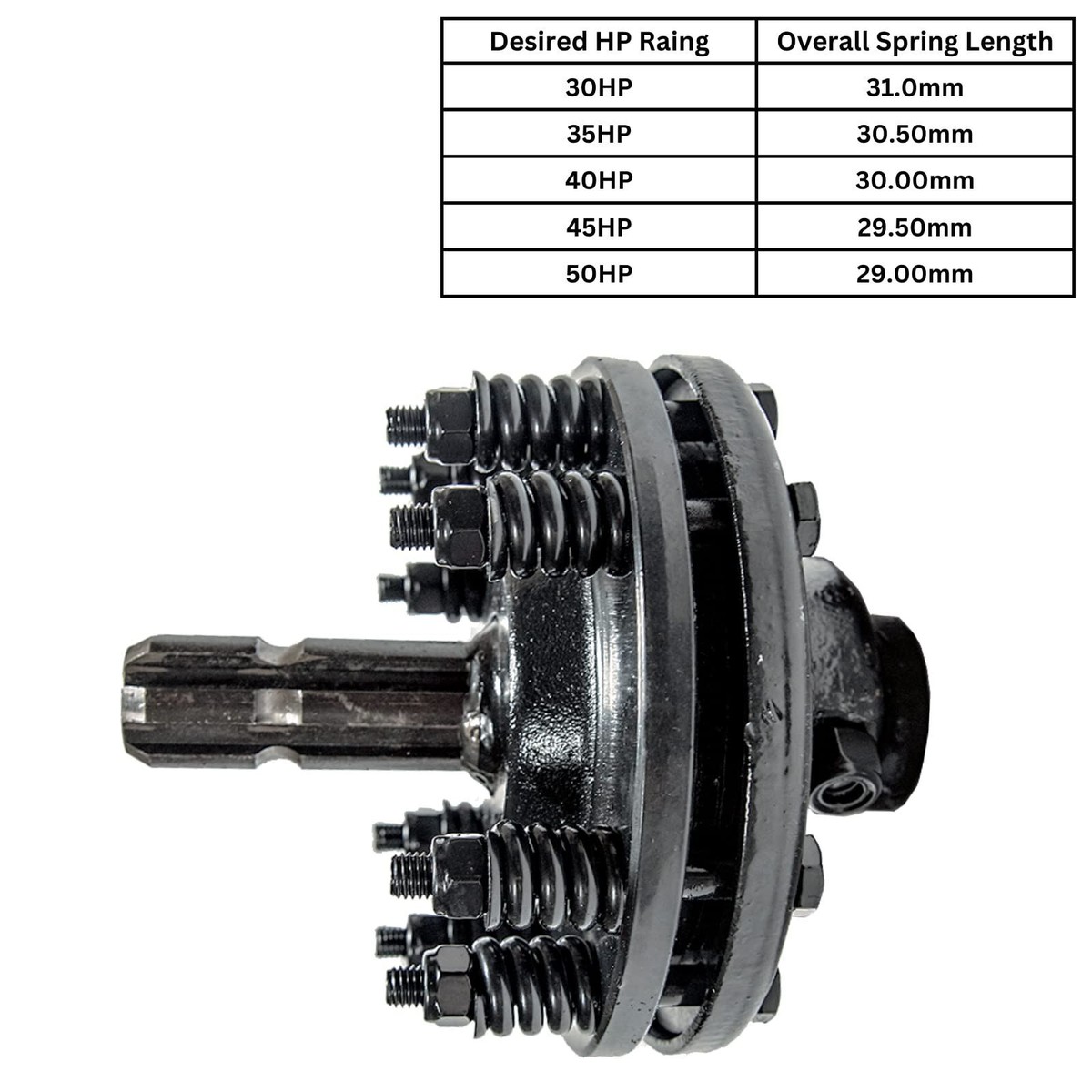 その他 pel Tractor PTO Rotary Cutter Slip Clutch 1-3/8”x6-Spline both