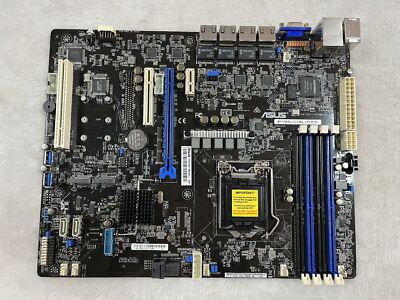 FOR ASUS P10S-C/4L DDR4*4 128GB LGA 1151 VGA ATX Server