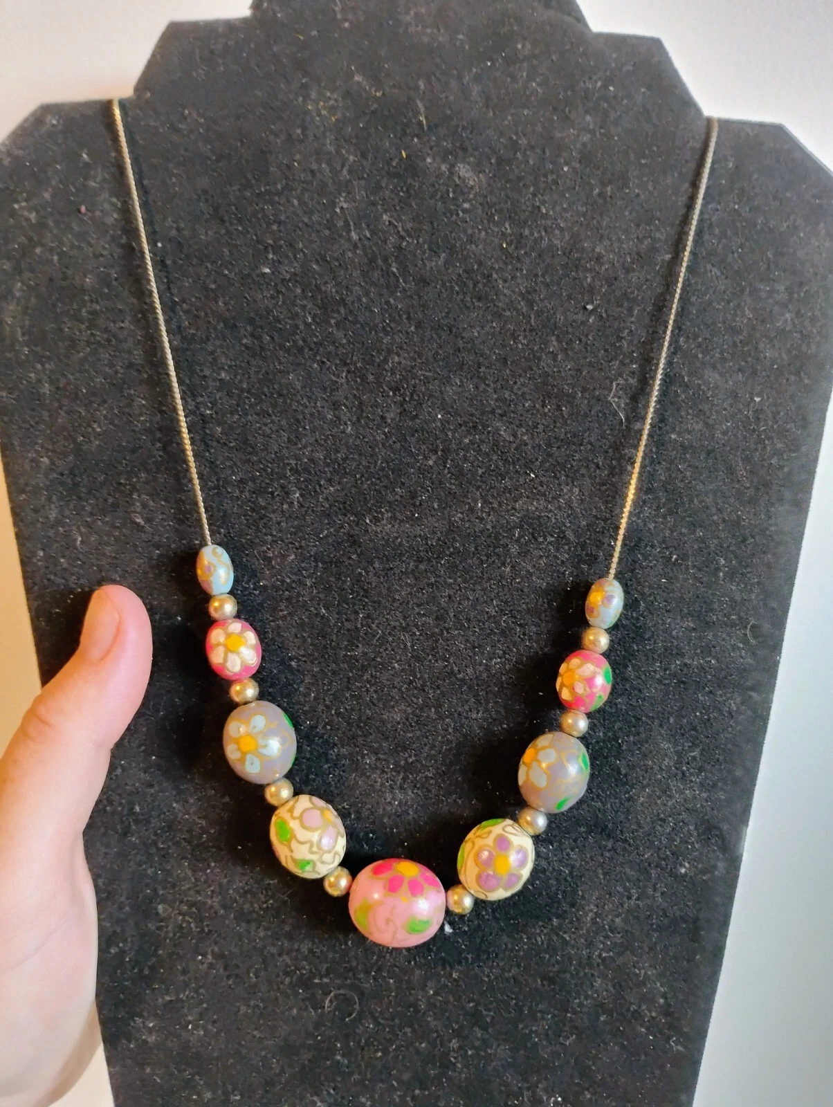 VETEMENTS Collana di perline 30 pollici