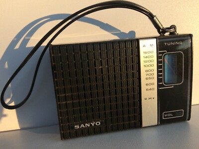 Sanyo 6C-341 Radio 6 Transistor AM Portable Poket idem RP 1100