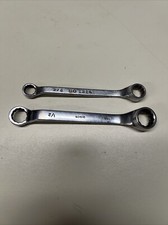 Mac Tools Usa Short Sae Offset Box End 2 Pc. Wrench Set Bo1214 Bo1618 7b2