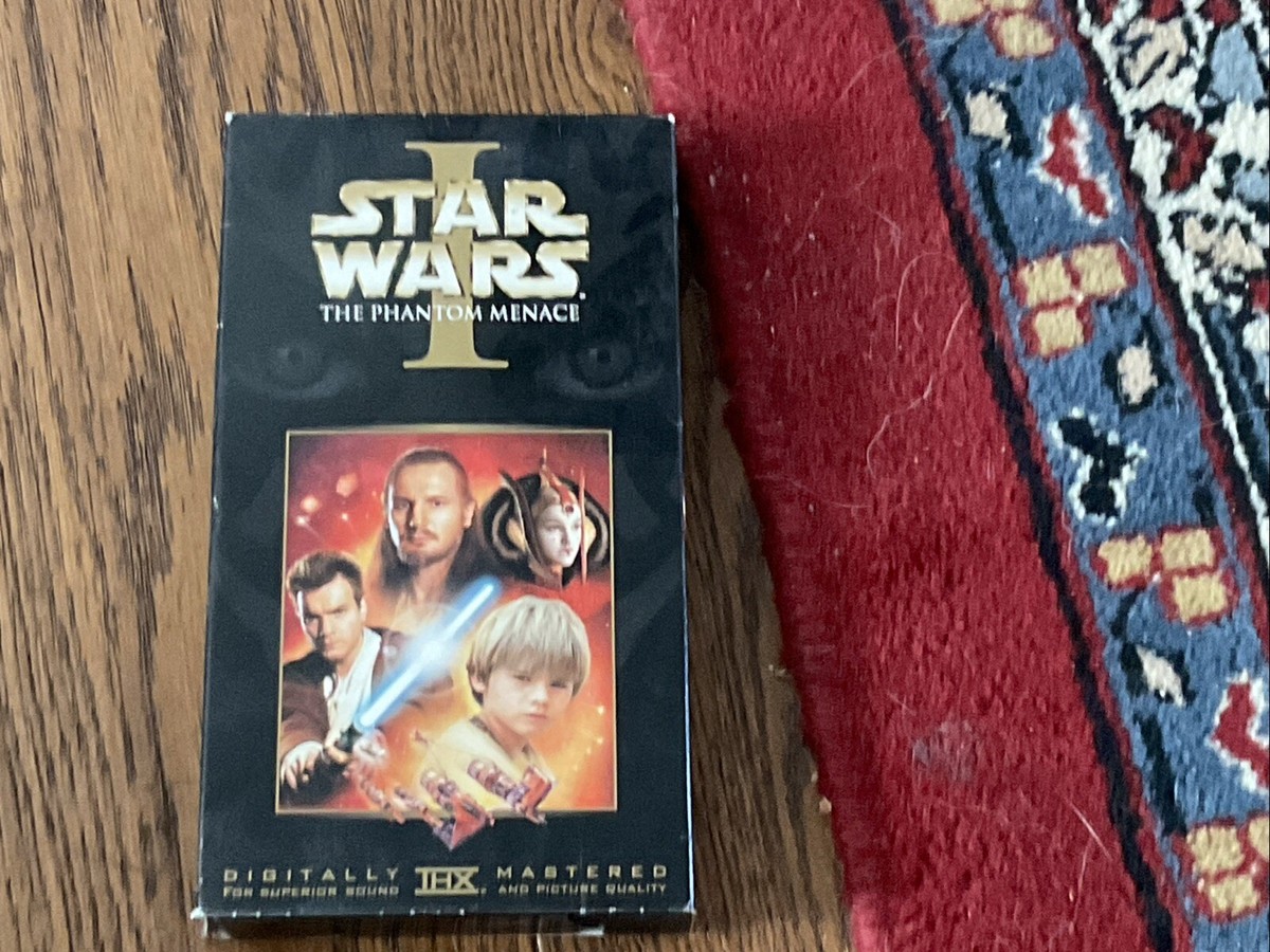 Star Wars-Episode 1-Phantom Menace (VHS, 1999) 24543000952| eBay