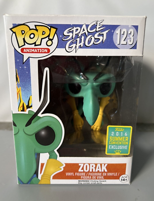꒰ ♩ ꒱ Funko Pop Animation Space Ghost Zorak #123 -Cartoon Network