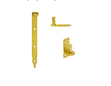 Ladenband Set mit Kloben gelb, Ladenbänder Torband Türband Türbänder Torbänder