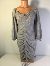 ALMOST FAMOUS Grey Soft Sweater Dress. Length 36”. Size XL. NEW.