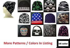 Beanie Plain Knit Ski Cap Hat Skull Warm Winter Colors Unisex Men Woman Beany
