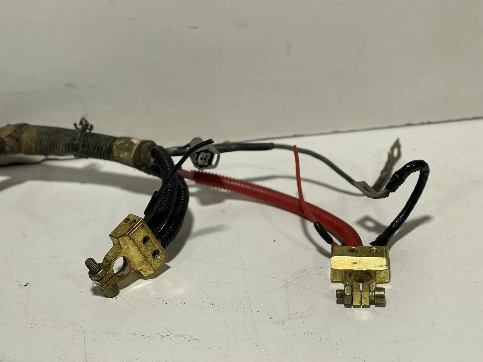 97 98 JEEP WRANGLER TJ BATTERY CABLES WIRING 2.5 OEM ORIGINAL 4