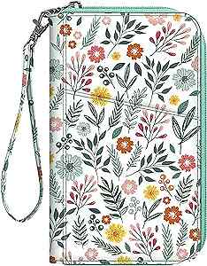 Reisebrieftasche & Familienpassetui RFID Schutz Dokument Organizer Etui Tasche - Bild 19 von 20