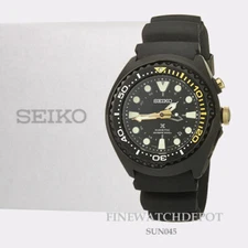 Authentic Seiko Men's Prospex Kinetic GMT 50th Anniversary Watch SUN045