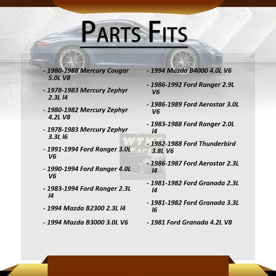Zapata de freno de tambor trasero Ford Aerostar Centric Parts 1986~1989 Foto 4 de 4
