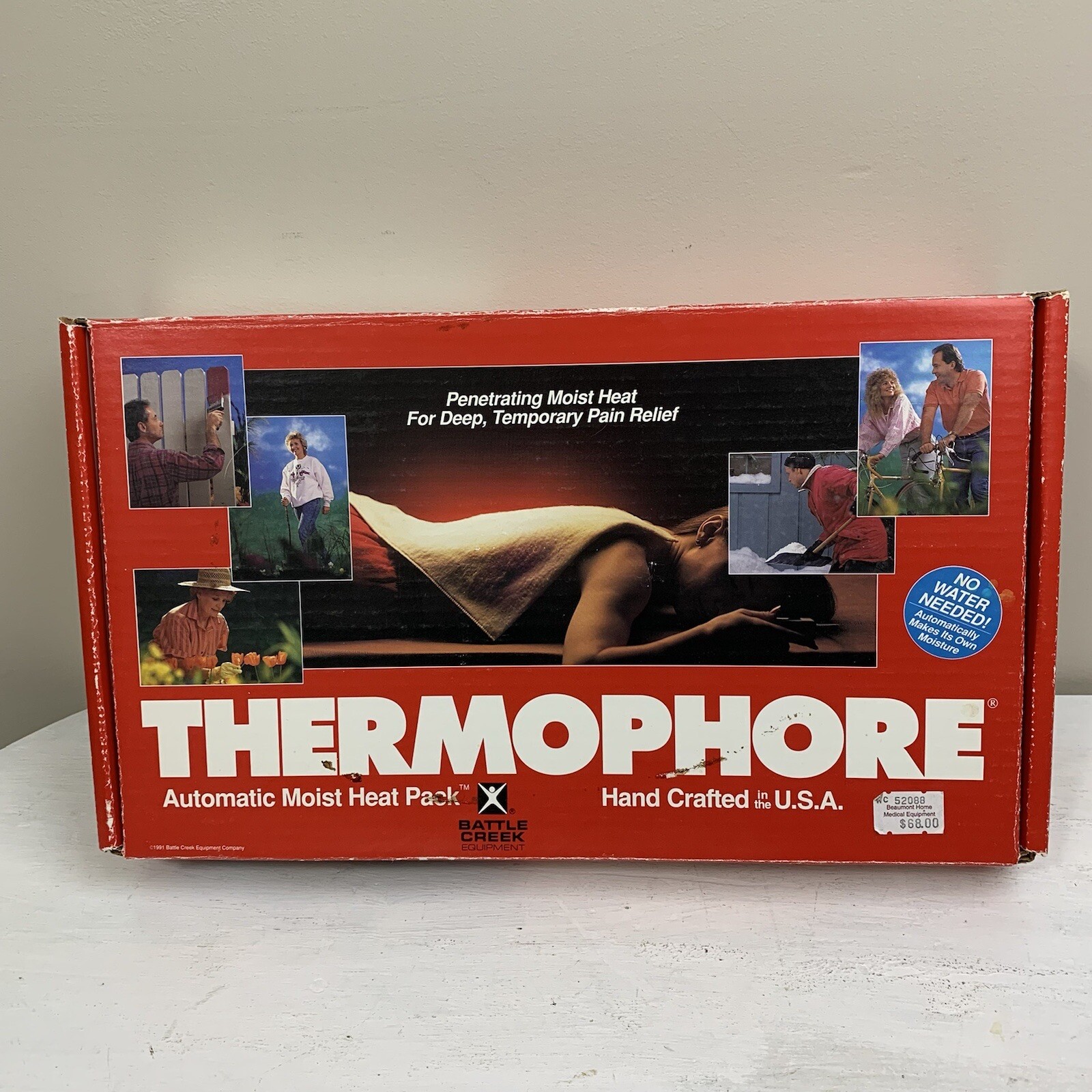VTG Thermophore Classic Heat Pack 14" x 14" Model 056 Moist Heating Pad