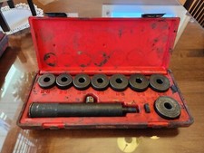 Snap-On Tools USA A158B Bushing Driver Set 10 Piece W/ Case