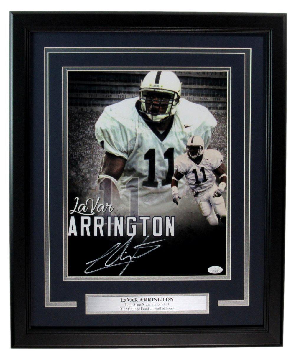 Lavar Arrington Autographed Memorabilia | Signed Photo, Jersey