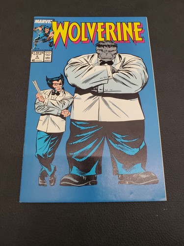 WOLVERINE #8 HULK Key Issue Comic Books Marvel Comics June 1989