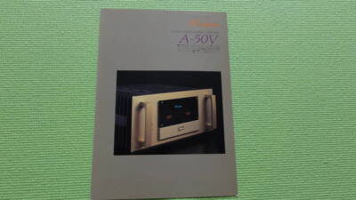 Accuphase A 50V Catalog Stereo Power Amplifier Accuphase