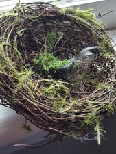 Sneaky Custom Bird's Nest Cache for Geocaching comes with a Log Book