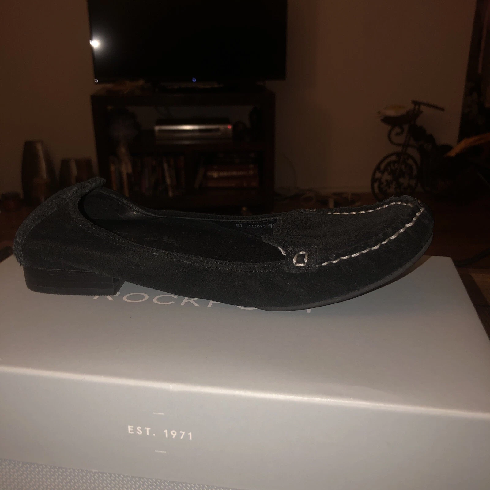 NIKE Mocassini donna Cole Hann in camoscio nero taglia 7 5