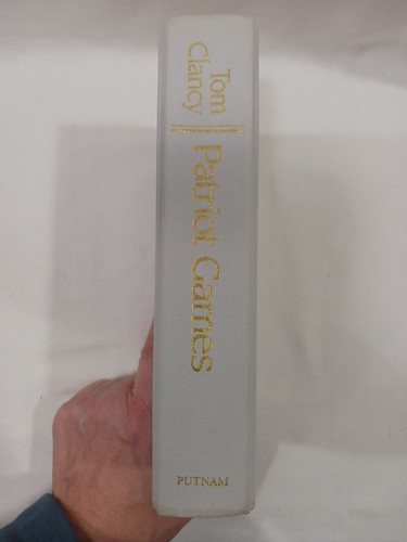 Patriot Games Tom Clancy 1987 HC First Edition 1st Printing Jack Ryan Espionage - Picture 18 of 24