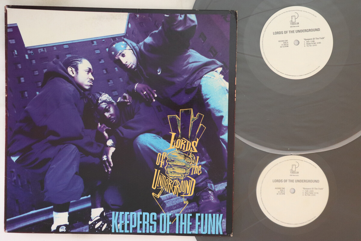 米2discs LP Lords Of The Underground Keepers Of The Funk E130710 PENDULUM /00520 2LP LORDS OF THE UNDERGROUND Keepers Of The Funk E130710