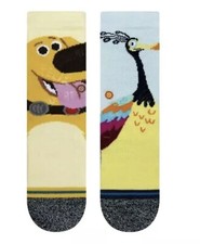 Stance Pixar Paradise Falls Casual Kid's Socks Size Small Y 7-10 New With Tag