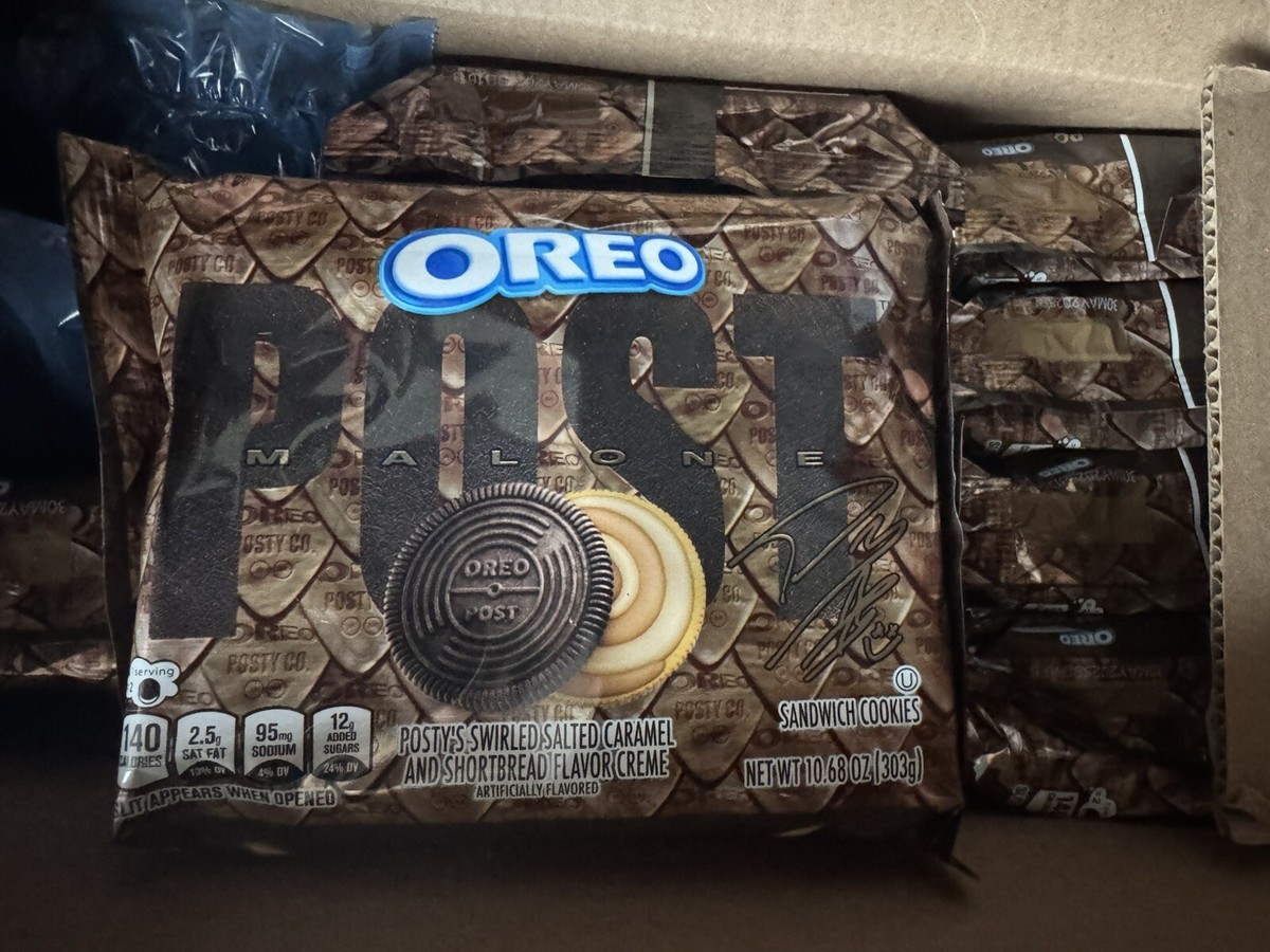 Post Malone Limited Edition OREO Cookies | Twisted Crème, In