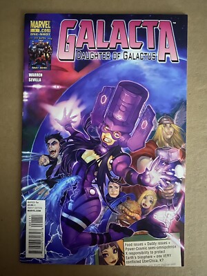 GALACTA: Daughter of Galactus コミック　非売品 Galacta Daughter of Galactus #1 Original Marvel Comic Book | eBay