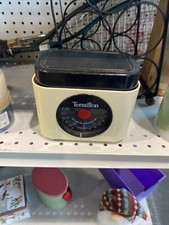 Terraillon Vintage Kitchen Scale 2200g 5 lb White Black
