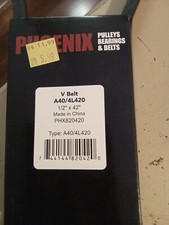 A40 INDUSTRIAL V-BELT1/2 X42