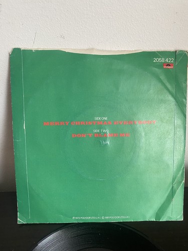 Slade Merry Christmas Everybody 7" Vinyl UK 1980 Polydor Christmas Single - Picture 4 of 24