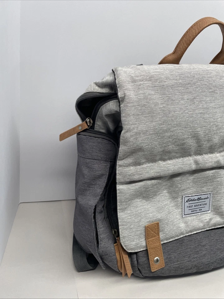 Eddie Bauer Cascade First Adventure Mochila Bolsa de Fraldas Bolsa de Transporte para Livro Laptop - Imagem 2 de 4