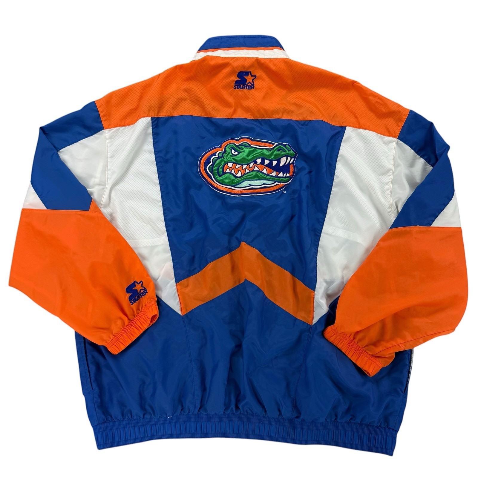 Vintage 90s Florida Gators Starter Windbreaker Jacket Mens XXL NCAA Zip Up Track