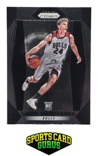 2017-18 Panini Prizm #247 Lauri Markkanen ROOKIE CARD. rookie card picture