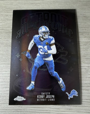 2025 Topps Chrome Football # ACT-23 Kerby Joseph All Chrome Team Detroit Lions🔥