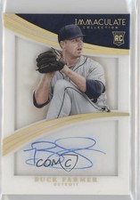 2015 Panini Immaculate Shadowbox Signatures Holo Gold 4/25 Buck Farmer Auto 10ea