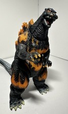 2001 BANDAI 6" TRANSLUCENT 1995 BURNING GODZILLA White Tail Figure