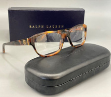 Ralph Lauren RL6148 5017 Eyeglasses 53-17-140 Havana Unisex Frame 100 Authentic