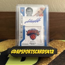 2010-11 Panini Playoff Contenders Patches Timofey Mozgov RC Auto #140 Knicks