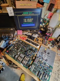 MORTAL KOMBAT 1 PCB JAMMA ARCADE BOARD SET 5.0 REV WORKING!!! (T-UNIT) MIDWAY