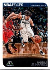 2014-15 NBA Hoops Alexey Shved #99