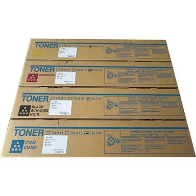 Konica Minolta TN711 Toner Set CYMK C754e C754 C654e C654 754e 754 654e 654
