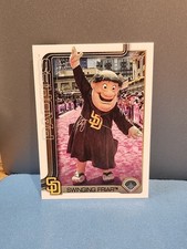 2025 Topps Series 1 Celebration Mascot SWINGING FRIAR PADRES #M-20