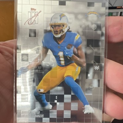 Topps 2025 Signature Class After Image Quentin Johnston AI-16