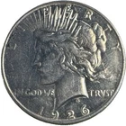 1926-D Peace $1 ✔ 90% Silver ✔ Very Fine (VF) Condition