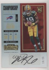 2017 Panini Contenders Rookie Championship Ticket 16/25 Malachi Dupre Auto 3w8