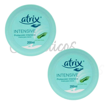 2 ATRIX CREAM MOISTURIZING 6.75 FL OZ EACH WITH ALOE VERA  HAND CREAM 200 ML