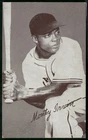 1947-66 Exhibits Monte Irvin EX (MK)