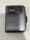 Vintage Sony Walkman AM/FM Radio Cassette Player WM-FX141 Tested Working