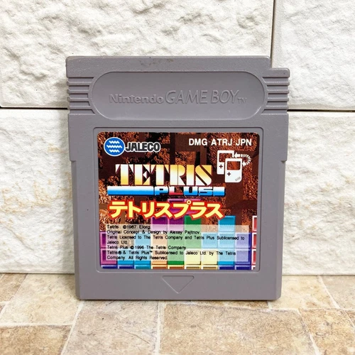 Tetris Plus Nintendo Game Boy Software Tested Retro Game Rare Collectible