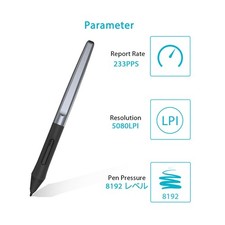 Art Pen Accessories Fit for Huion H640P/H950P/H1060P H1161/HS610 PW100