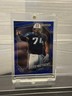 2025 Panini Prizm Black 146 Bruce Matthews Prizms Blue Shimmer FOTL /35